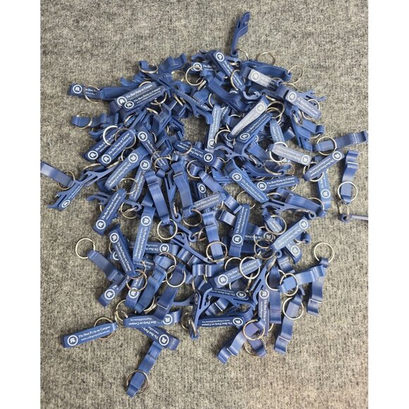 Bulk Lot College Republicans Bottle Opener Keychains Blue Promotional Item - Picture 1 of 7